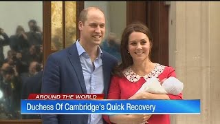 Doctor weighs in on why Kate Middleton left hospital so quickly after giving birth
