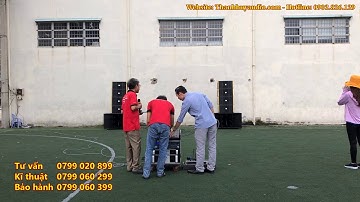 Dàn Âm Thanh | Dàn Nhạc Sống | Loa Array ATI Giá 125 Triệu | Thanh Huy Audio