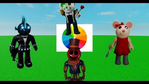 ROBLOX PIGGY RANDOM MAP, SKIN & TRAP CHALLENGE PART 3!! (Roblox Piggy Build Mode)