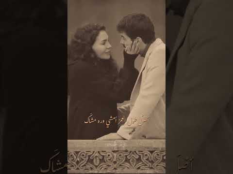 وحق عيونك وحق جفنك ورمشاك اضل طول العمر امشي ورا مشاك