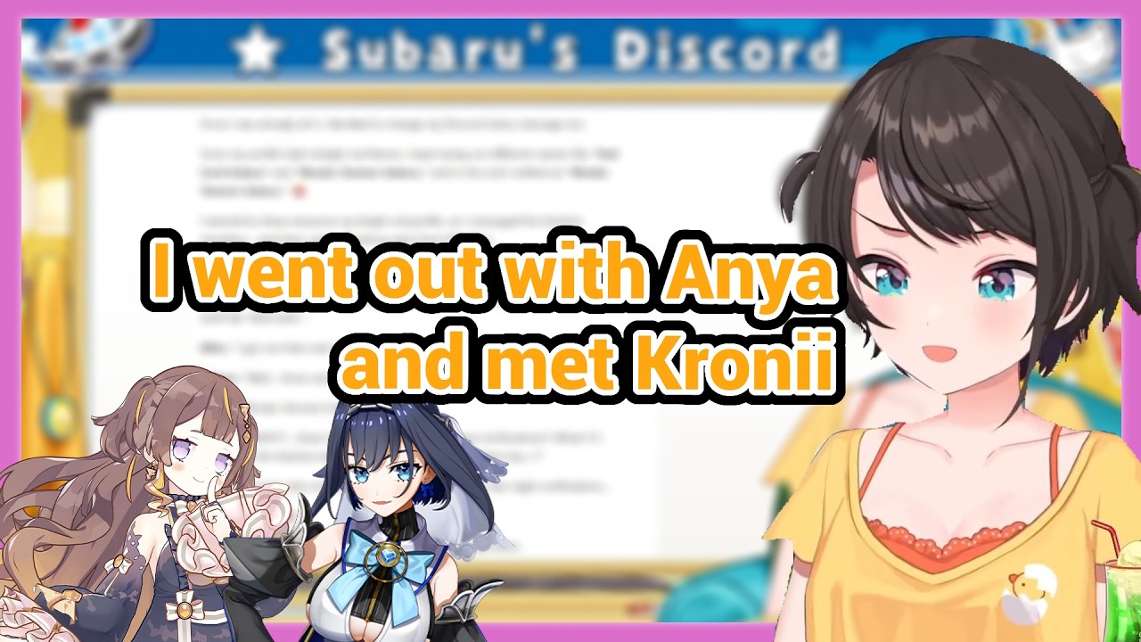 Subaru Was Amazed by Anya's Strength, Then Met Kronii