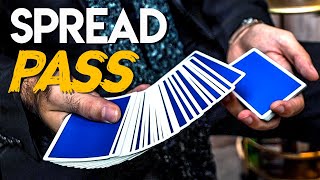 The SPREAD PASS Tutorial - (The BEST Card Magic Control)