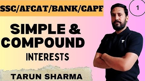 Simple And Compound Interest || AFCAT-2 2023 #maths #afcat2023 @unacademydefencesquad9472