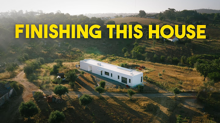 BUILDING OUR HOUSE - Ready to Move in, Polished Concrete Floor, New Office Set Up & House Tour