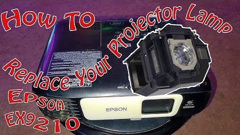 Epson EX9210 Projector Lamp Replacement