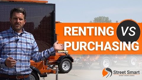 Renting vs Purchasing Traffic Safety Equipment from Street Smart Rental