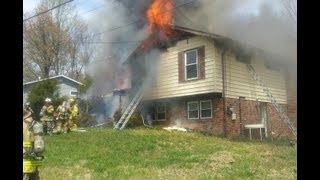 Kentland 33 - Tower 33 Going to work at a working house fire.