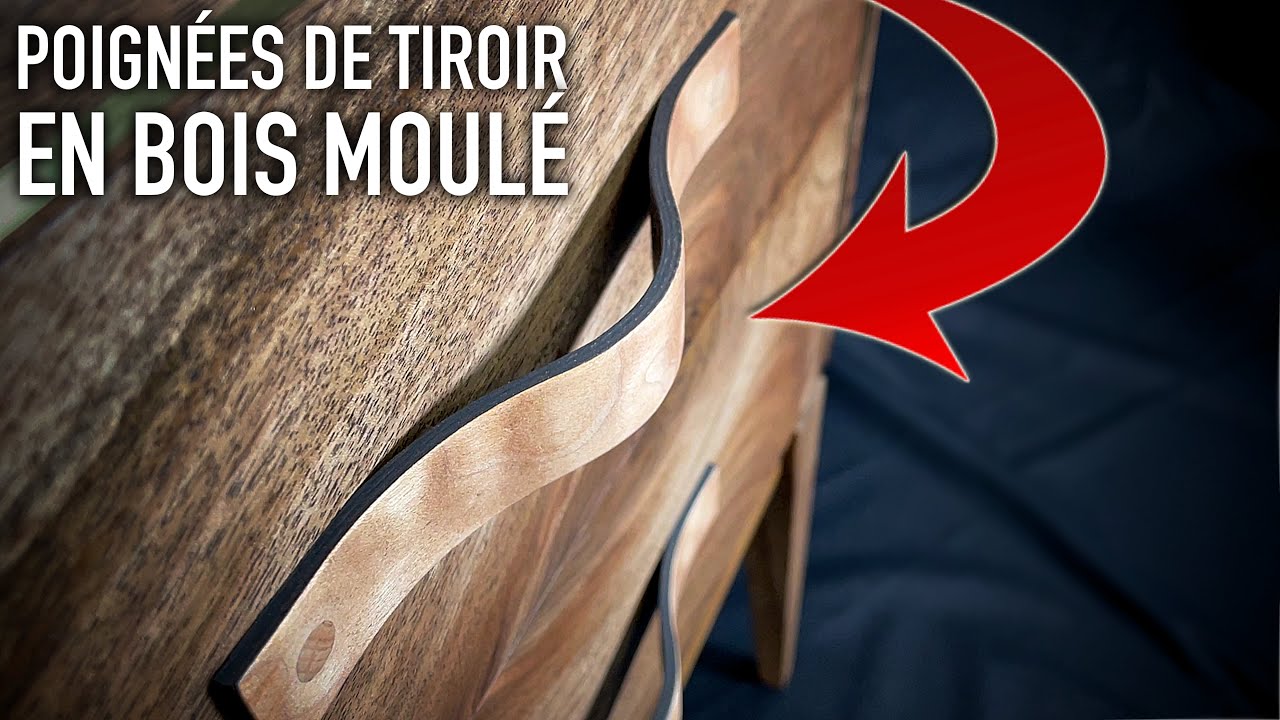 SMASOLO 2 Pièces Lot de 2 Poignées de Couteau en Bois de Palissandre