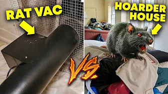 What We Found in This Hoarder House Will Shock You | Rat Vac VS Disaster