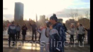 В Красноярске погас Олимпийский огонь(Видео снято одним из очевидцев., 2013-11-26T09:43:32.000Z)