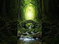 Magical Mossy Forest Stream 🍃 Peaceful Waterfall Ambience 4K