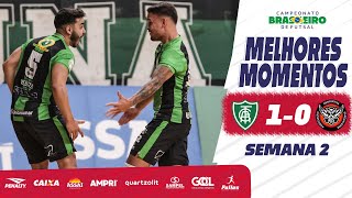 Melhores Momentos Campeonato Brasileiro | América Mineiro x Sapezal | Semana2