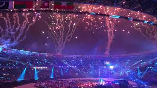 KEREN!! CLOSING CEREMONY ASIAN GAMES 2018 - ikon dan super junior