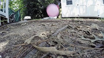 Water balloon burst GoPro 4 Hero Black 120fps