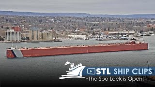 The SOO Locks are OPEN! Watch the first two vessels through! StreamTime LIVE Ship Clips