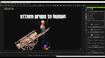 iclone 7 tutorial attach props to humans ( iclone 7 video ) Act TV films