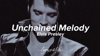 Elvis Presley - Unchained Melody (Lyrics)