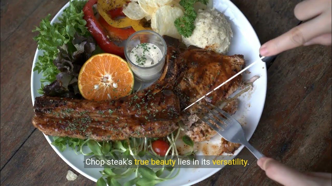 What is chop steak - YouTube