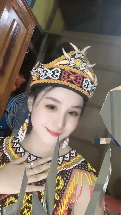 PESONA GADIS DAYAK // Kecantikan Gadis Suku Dayak {SHORT 21} #shortvideo #shorts  #gadisdayak #short