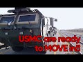 Marines are training to MOBILIZE overseas!!