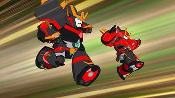 Transformers Robots in Disguise : S4E10 Part 3/4 | Combiner Force in Hindi |