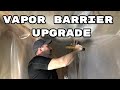 How To Upgrade Vapor Barrier During A Renovation