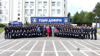 В Академії патрульної поліції відбувся 56-й випуск слухачів