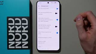 OnePlus Nord 5: SMS-bezorgingsrapporten inschakelen