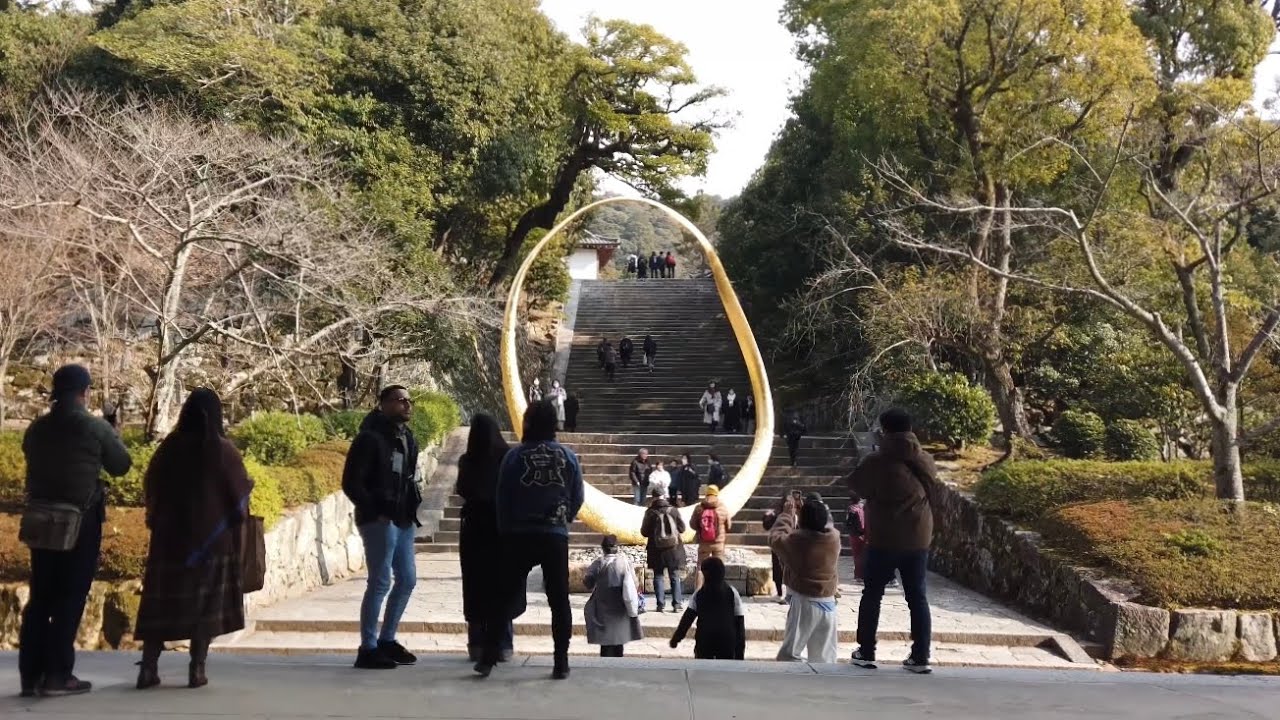 26年1月24日 寒さが続く午後の京都を歩く 知恩院,円山公園,八阪神社,祇園 Walk around Kyoto city,Japan