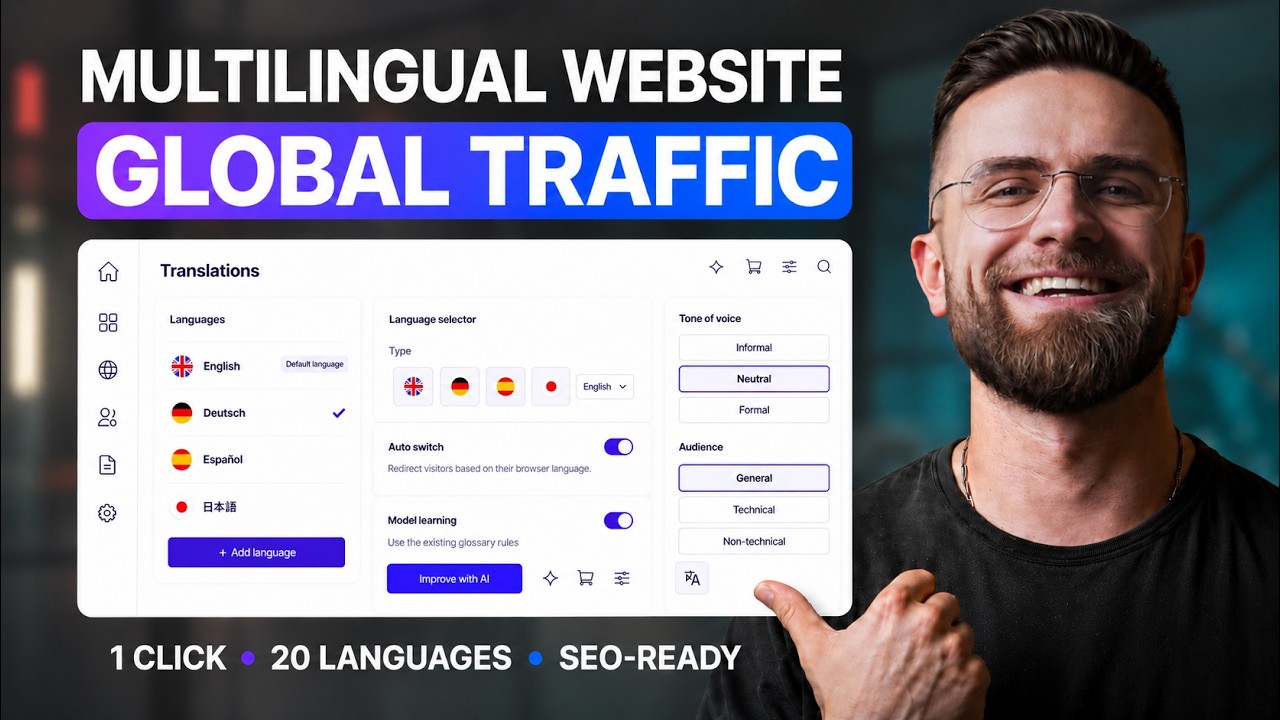 How To Translate Your Website Into Multiple Languages Using AI (SEO-Ready)