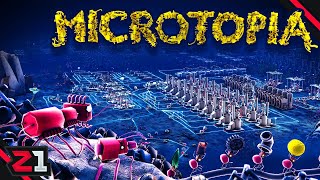 Using MICROBOTS TO Start A Factory ! Microtopia Free Demo