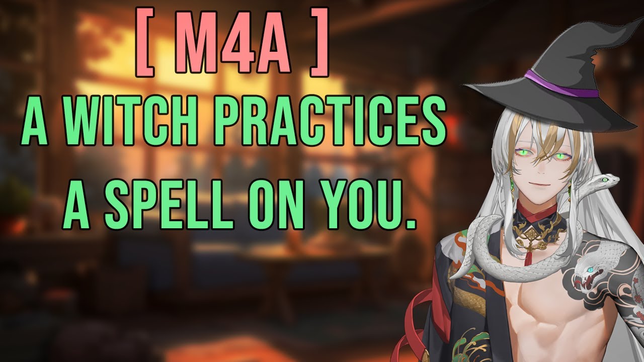 【 M4A 】ASMR | A Witch practices a spell on you [Mind control] [Transformed Listener]