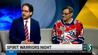 Saginaw Spirit Warriors Night