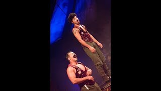 comedy acrobats Giffords circus 2017