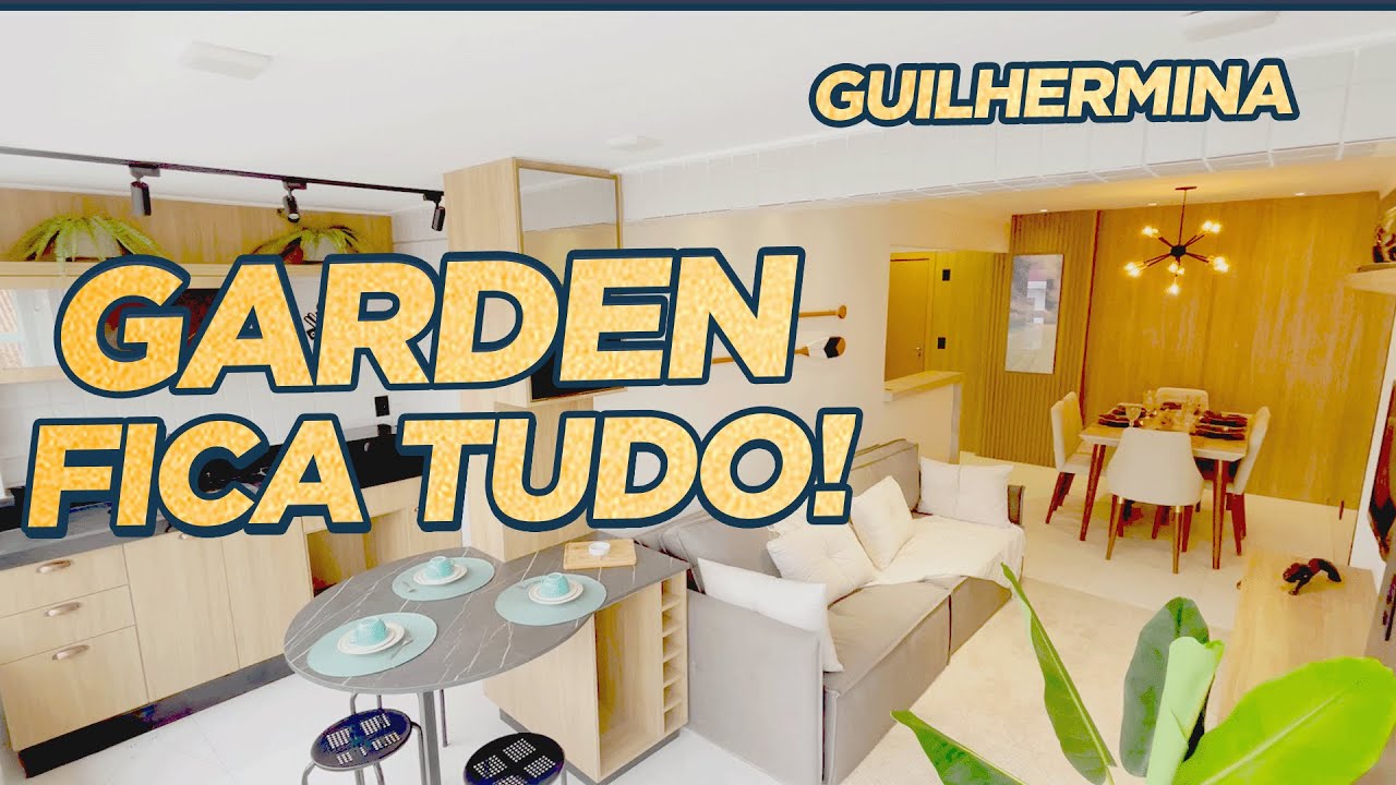 APARTAMENTO PORTEIRA FECHADA COM 2 DORMITÓRIOS Á VENDA NA GUILHERMINA, PRAIA GRANDE