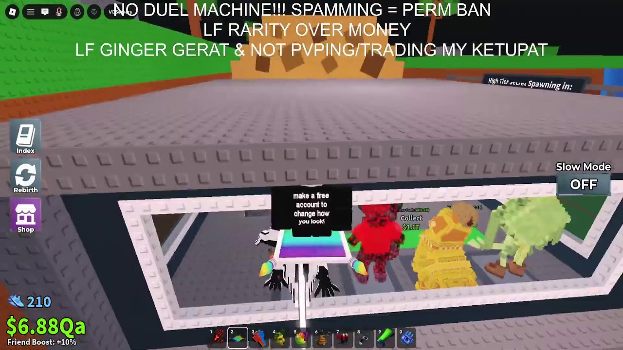 Steal A Brainrot PVP & ADMIN ABUSE 