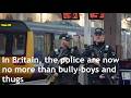In Rotherham, the police threaten white schoolgirls with batons and knock them to the ground