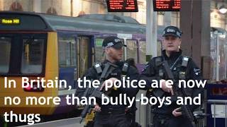 In Rotherham, the police threaten white schoolgirls with batons and knock them to the ground