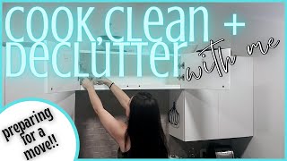 GET IT ALL DONE WITH ME 2021 | COOK , CLEAN AND KITCHEN DECLUTTER