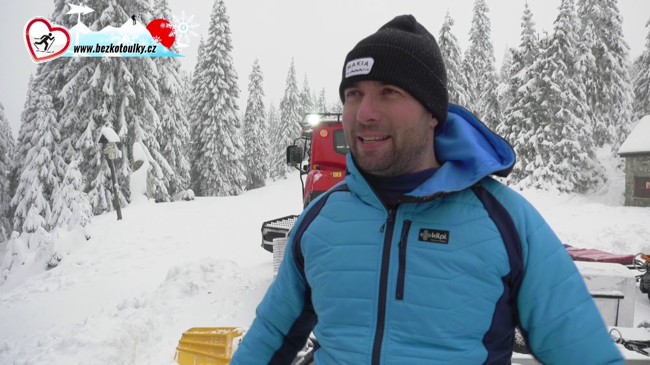 Běžkotoulky, okolí Pradědu, Karlova Studánka, hotel Džbán