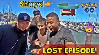 Shiny Lotad and Castform San Francisco excursion in Pokemon GO! Lost episode 132