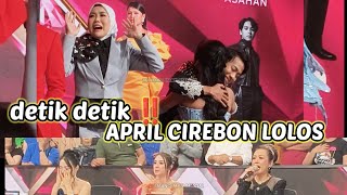 APRIL CIREBON LOLOS DI 10 BESAR ‼️Alhamdulillah 🤲🤲 #aprilcirebon #dedeapril #dangdutacademy7 