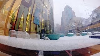 Blizzard Time Lapse: The Snow Storm That Wasn't