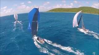 2014 St. Croix International Regatta - Melges 32 Spinnaker Run