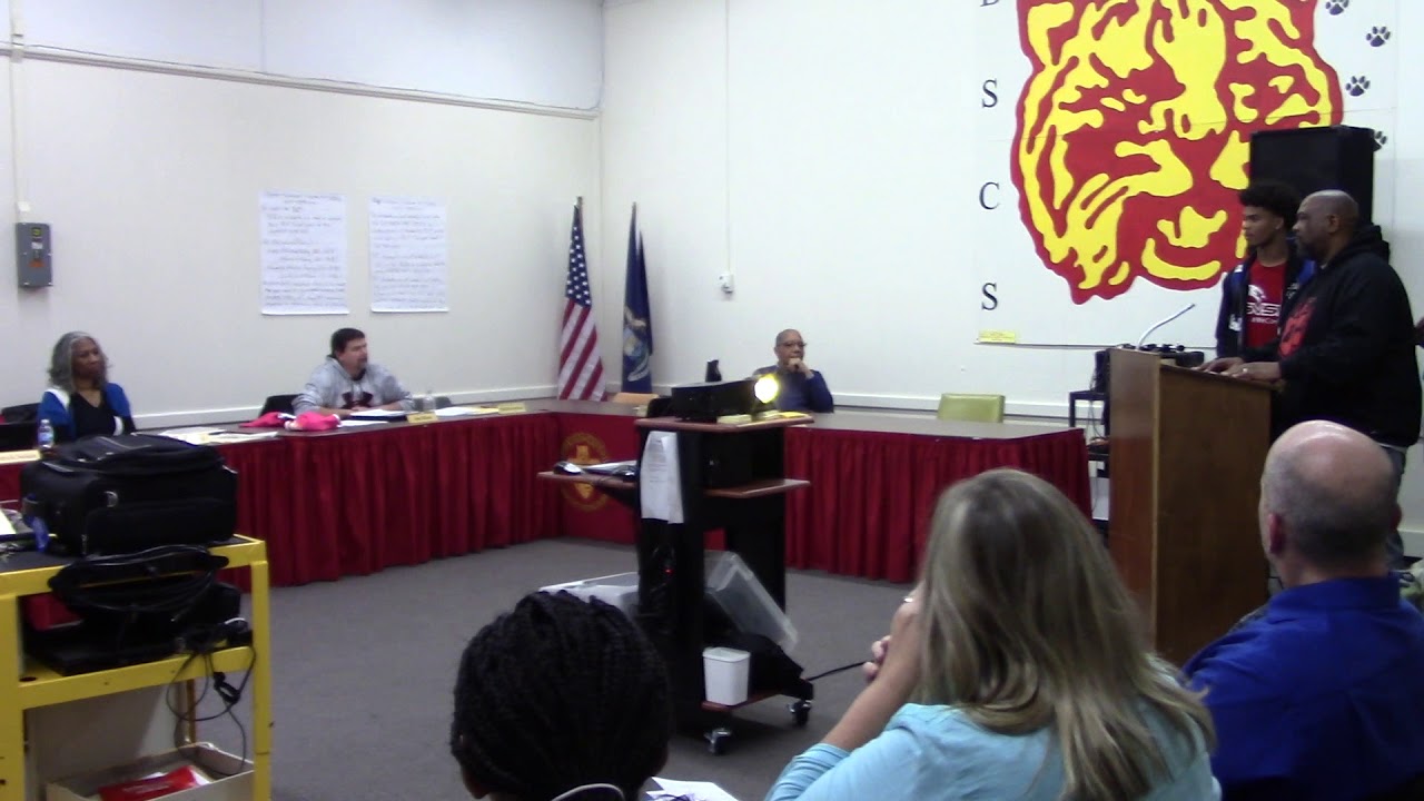 Bridgeport Spaulding School Board Meeting November 13th, 2017 part 1