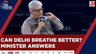 Delhi Air Pollution Under Scanner! Bhupendra Yadav Faces Tough Questions | IEC 2025