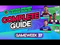 FPL GW37 COMPLETE GUIDE ⁉️ Isak, Marmoush / Mateta to Watkins? | Fantasy Premier League Tips 2024/25