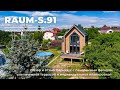 Raum-S.91 индивидуальный проект двухэтажный барнхаус. Отзыв IDEADOM.