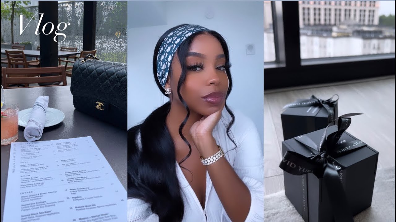 VLOG: GETTING BACK TO MYSELF, ROMANTICIZING MY DAY, LUXURY SHOPPING, SOLO LUNCH + MORE