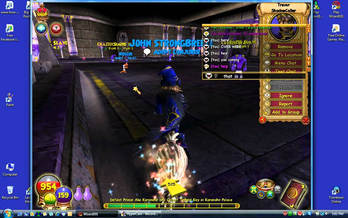 A Random Pet that got Lost in Wizard101